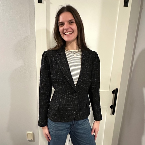 Steve Madden Jackets & Blazers - Steve Madden Cinched Tweed Blazer